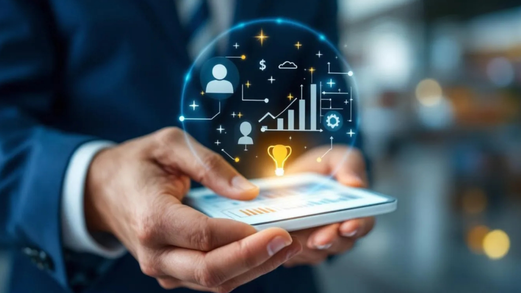 Painel digital representando a Reforma Tributária do Consumo (EC 132/2023) com ícones de tecnologia, cálculo e integração de sistemas, simbolizando os pilotos tecnológicos e a digitalização dos processos fiscais no Brasil.
